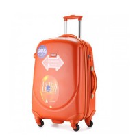 Пластиковый чемодан Ambassador  маленький (цвет оранжевый)
