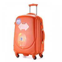 Пластиковый чемодан Ambassador средний (цвет оранжевый)